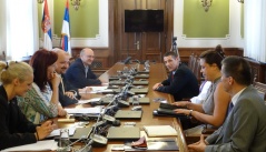 23 June 2016 The members of the standing delegation to the ATO PA in meeting with the expert delegation of the NATO Secretariat